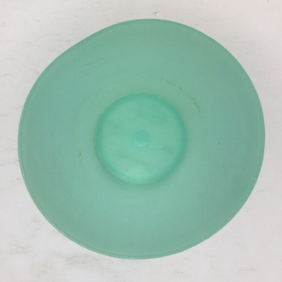 Vintage Tupperware Set 4 Pastel Bowls Teal Blue Yellow White 3 Lids Kitchenware - Picture 12 of 16